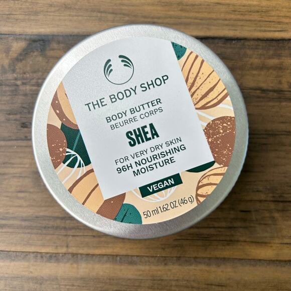 The Body Shop Shea Body Butter 1.62 oz Very Dry Skin Discontinued HTF Mini - Picture 5 of 6